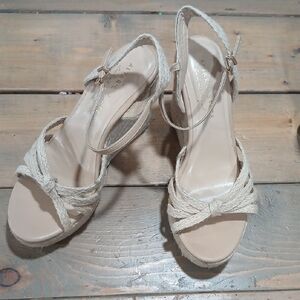 Altar'd State Tan Espadrille Wedges